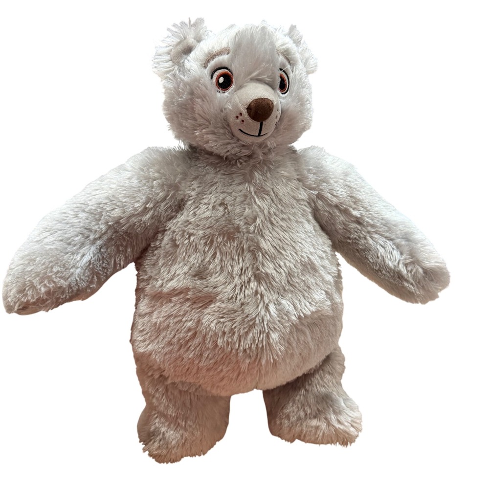 Build-A-Bear Abominable Movie Plush White Shaggy Bear Stuffed Animal B-A-B
